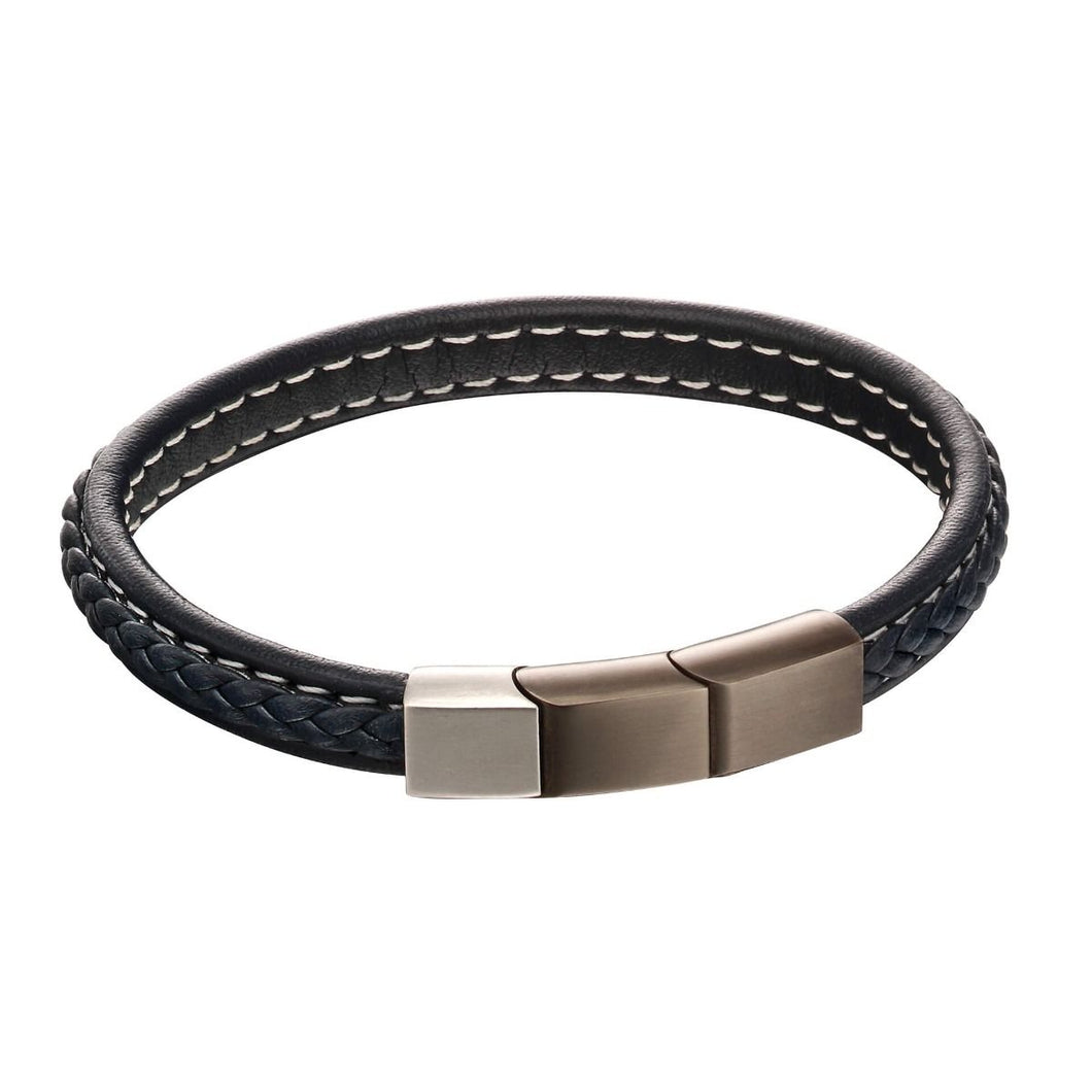 Fred Bennett Brown Leather Bracelet