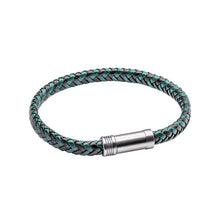 Load image into Gallery viewer, Mens Leather Bracelet
