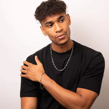 Load image into Gallery viewer, Sterling Silver Box Chain Bracelet
