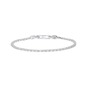 Diamonfire Cubic Zirconia Baguette Cut Tennis Bracelet