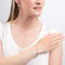 Load image into Gallery viewer, Diamonfire Alternating Shell Pearl and Zirconia Station Bracelet
