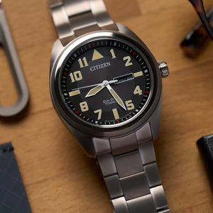 Citizen Gents Super Titanium Eco Drive Watch