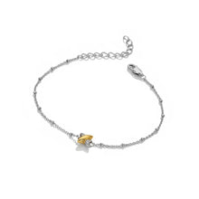 Load image into Gallery viewer, Hot Diamonds Coupled Two Tone Kiss Bracelet
