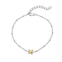 Load image into Gallery viewer, Hot Diamonds Coupled Two Tone Kiss Bracelet
