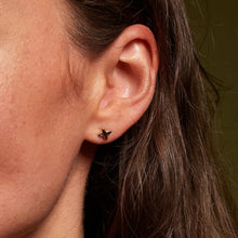 Load image into Gallery viewer, Hot Diamonds Coupled Two Tone Kiss Earrings
