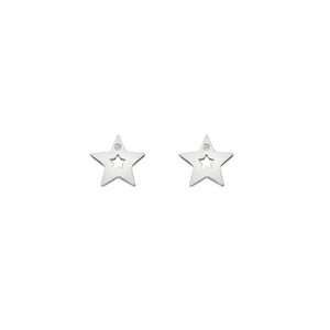 Mini star earrings