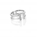 Load image into Gallery viewer, Hot Diamonds Double T Bar Ring
