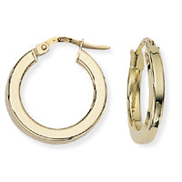 9ct Gold Hoops