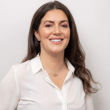 Load image into Gallery viewer, Silver with Gold Plate Linked Heart Earrings
