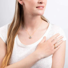 Load image into Gallery viewer, Diamonfire Halo Stud Earrings.
