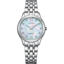 Load image into Gallery viewer, Citizen Eco Drive Watch - Ladies Silhouette Mother of Pearl
