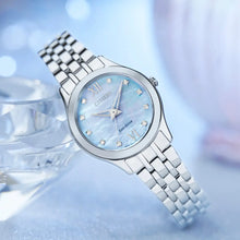 Load image into Gallery viewer, Citizen Eco Drive Watch - Ladies Silhouette Mother of Pearl
