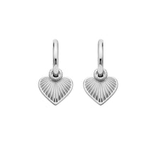 Load image into Gallery viewer, Hot Diamonds Essence Heart Huggie Earrings.

