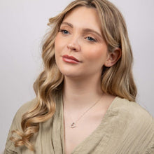 Load image into Gallery viewer, 9ct White Gold Open Heart Necklace
