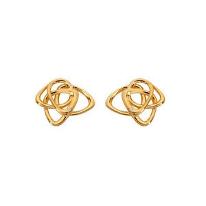 Hot Diamonds Gold Edit Endless Earrings