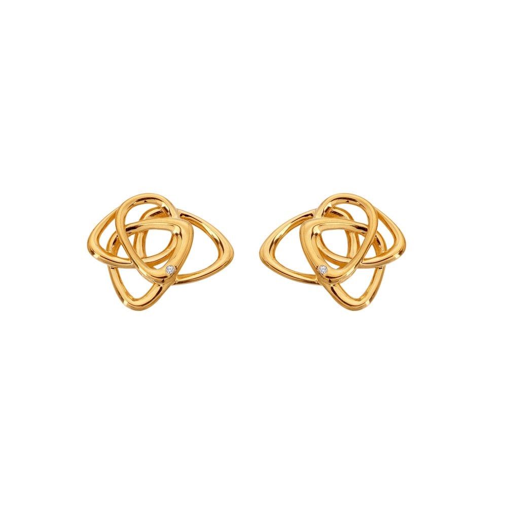 Hot Diamonds Gold Edit Endless Earrings