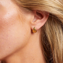 Load image into Gallery viewer, Hot Diamonds Gold Edit Huggie Earrings
