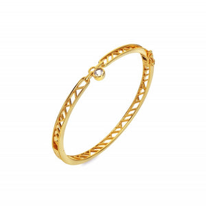 Hot Diamonds Gold Edit Revolve Bangle