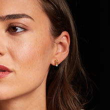 Load image into Gallery viewer, Hot Diamonds Gold Edit Revolve Hoops
