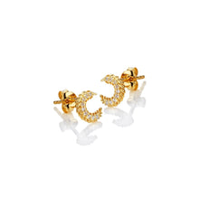 Load image into Gallery viewer, Hot Diamonds Gold Edit Selene Earrings
