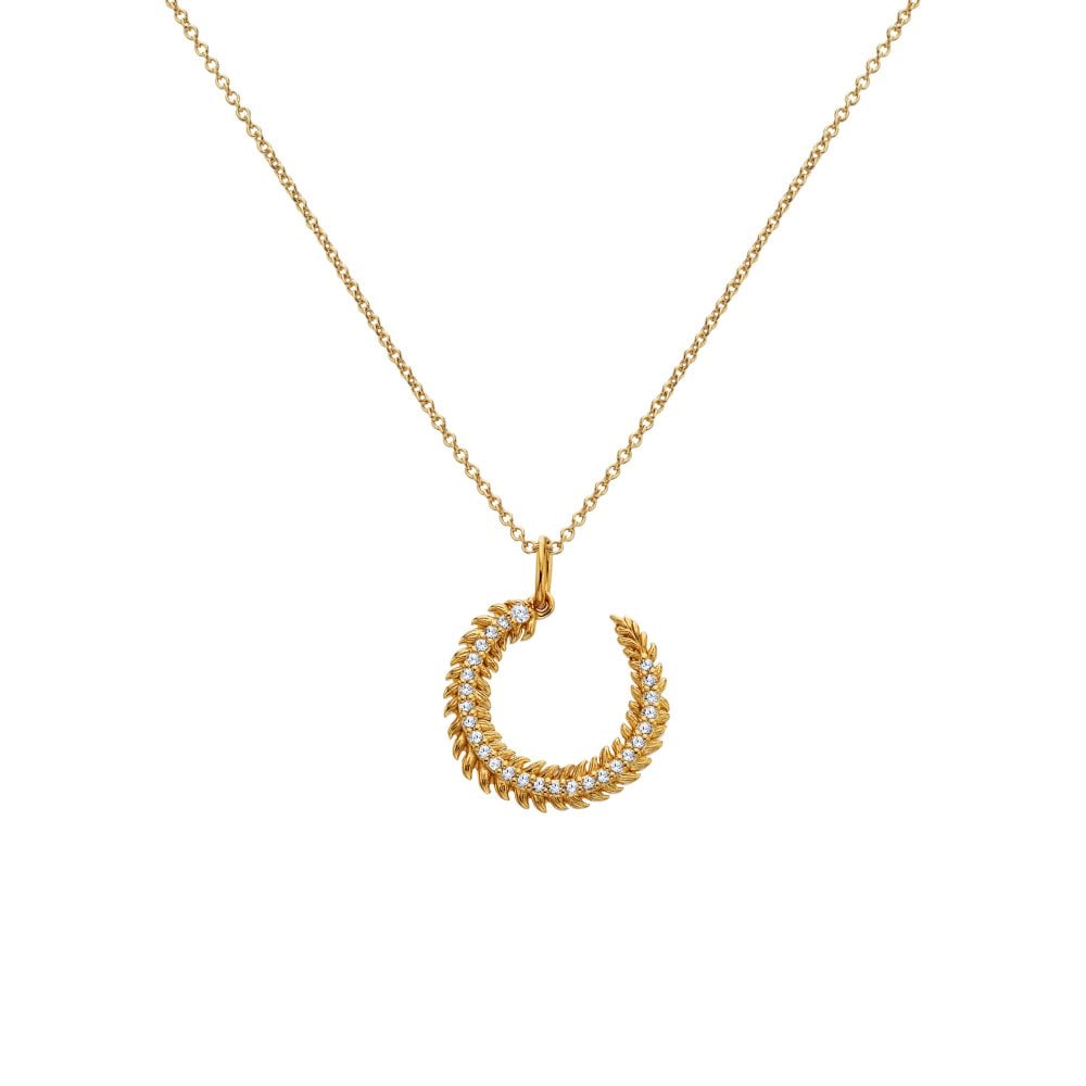 Hot Diamonds Gold Edit Selene Necklace