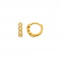 Load image into Gallery viewer, Hot Diamonds Gold Edit Tender Huggie Earrings
