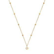 Load image into Gallery viewer, Hot Diamonds Gold Edit Droplet Necklace
