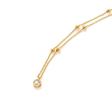 Load image into Gallery viewer, Hot Diamonds Gold Edit Droplet Necklace
