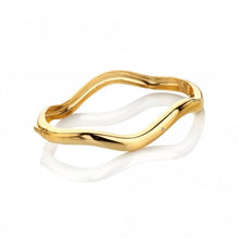 Load image into Gallery viewer, Hot Diamonds Gold Edit Fiji Gold Plated Bangle
