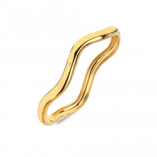 Load image into Gallery viewer, Hot Diamonds Gold Edit Fiji Gold Plated Bangle
