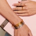 Load image into Gallery viewer, Hot Diamonds Gold Edit String Ring
