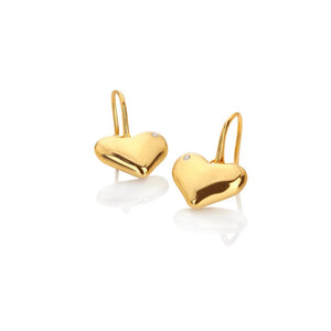 Hot Diamonds Gold Edit Desire Drop Earrings
