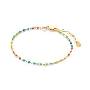 Hot Diamond Jac Jossa Ocean Rainbow Beaded Bracelet