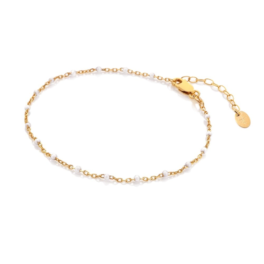 Hot Diamonds Jac Jossa Ocean White Beaded Bracelet