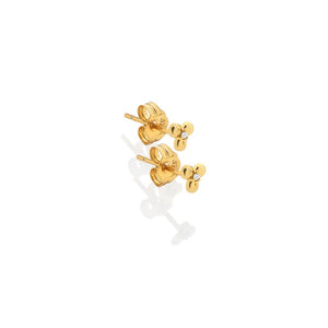 Hot Diamonds Gold Edit Petal Stud Earrings
