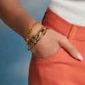 Load image into Gallery viewer, Hot Diamonds X Tasha Ghouri Statement Link Bracelet.
