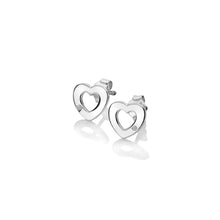 Load image into Gallery viewer, Hot Diamonds Amulet Heart Stud Earrings
