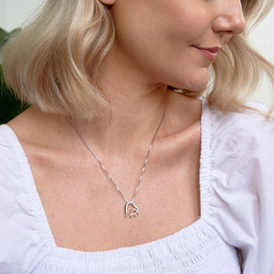 Hot Diamonds Warm Heart Pendant with Rose Gold