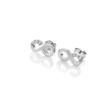 Load image into Gallery viewer, Hot Diamonds Sterling Silver Infinity Earrings
