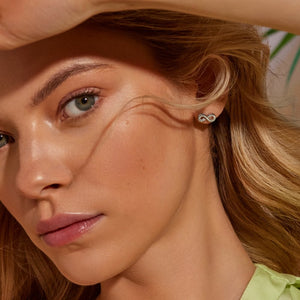 Hot Diamonds Sterling Silver Infinity Earrings