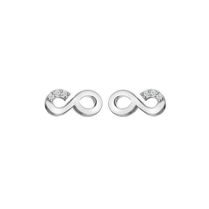 Hot Diamonds Sterling Silver Infinity Earrings