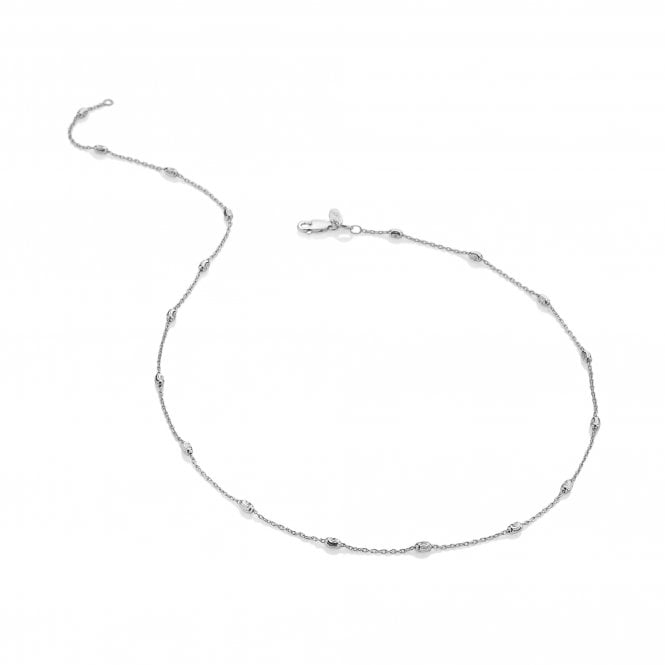 Hot Diamonds Oval intermittent Silver chain