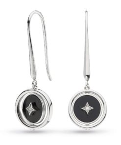 Kit Heath Revival Astoria Nocturne Onyx Drop Earrings