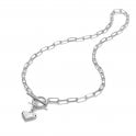 Load image into Gallery viewer, Hot Diamonds Linked Heart Necklace.
