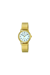 Lorus Ladies Gold plated Expander Bracelet