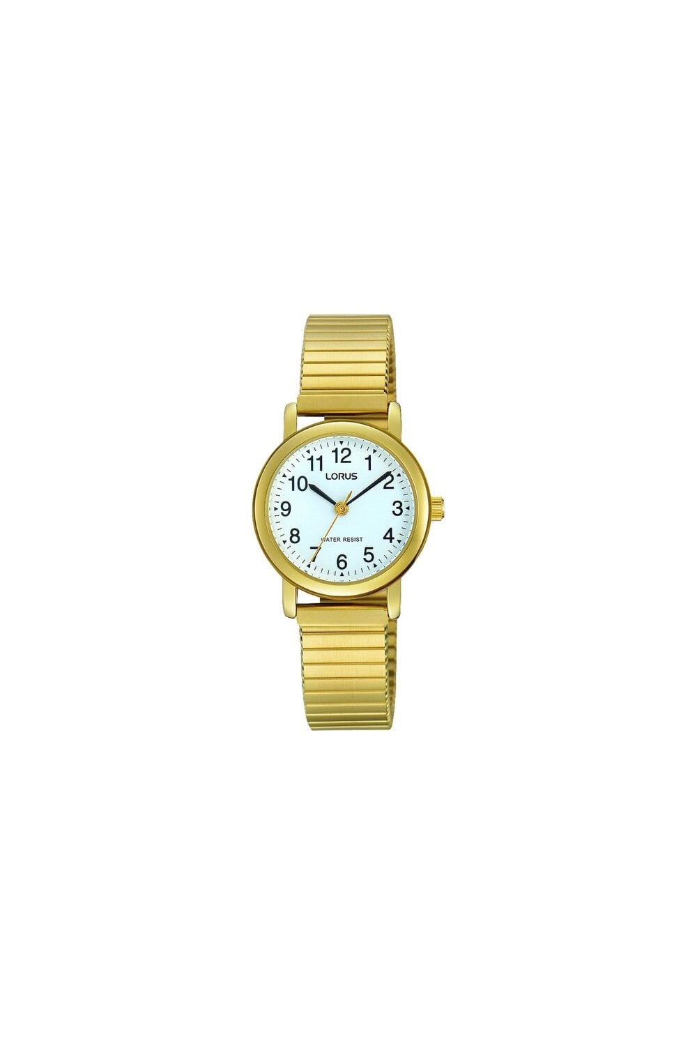 Lorus Ladies Gold plated Expander Bracelet