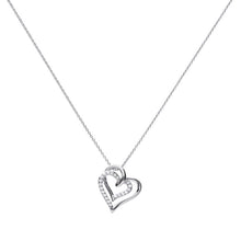 Load image into Gallery viewer, Diamonfire Entwined Hearts Necklace
