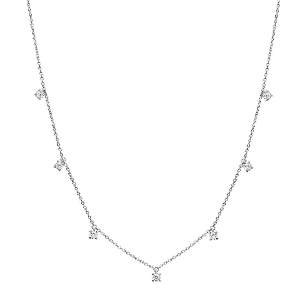 Diamonfire Cubic Zirconia Charm Necklace
