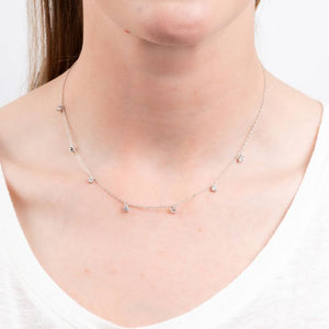 Diamonfire Cubic Zirconia Charm Necklace