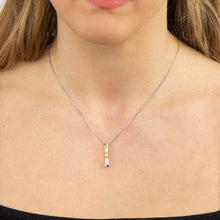Load image into Gallery viewer, Fiorelli Sparkle Cross Over Pendant
